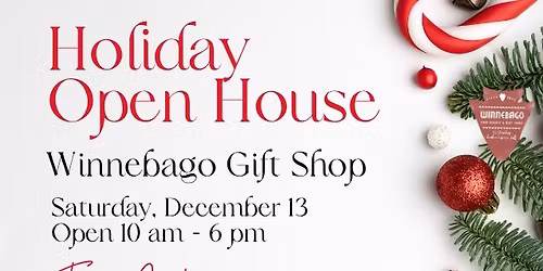 Winnebago Gift Shop Holiday Open House