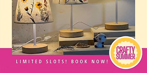 Pressed Flower Lamp Workshop