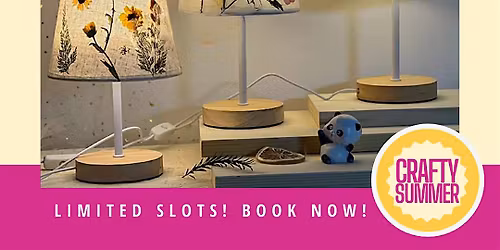 Pressed Flower Lamp Workshop