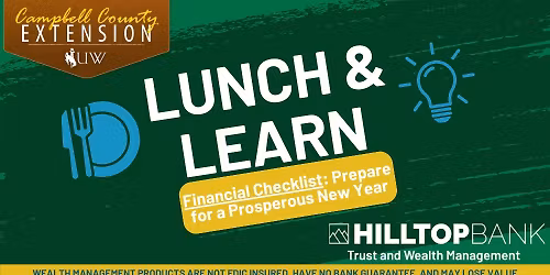 Lunch and Learn: Prepare for a Prosperous New Year