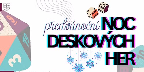 p\u0159edv\u00e1no\u010dn\u00ed NOC DESKOV\u00ddCH HER s Dra\u010d\u00ed hl\u00eddkou