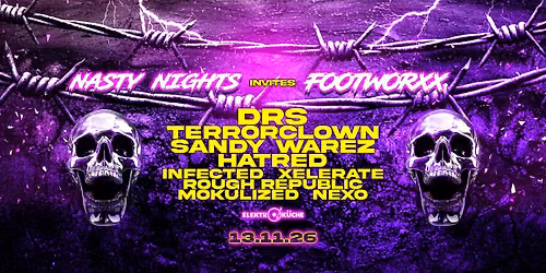 NASTY NIGHTS INVITES FOOTWORXX