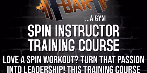 Spin Instructor Training!