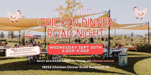 Chicken Dinner Road Night