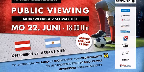 PUBLIC VIEWING | AUT vs. ARG | Fu\u00dfball-Weltmeisterschaft