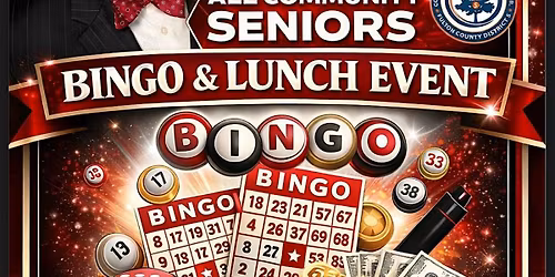All Seniors Community Bingo w\/Commissioner Marvin Arrington Jr.