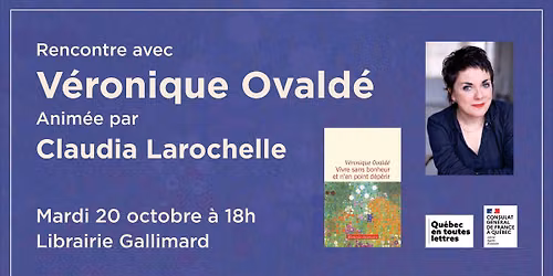 Rencontre avec V\u00e9ronique Ovald\u00e9