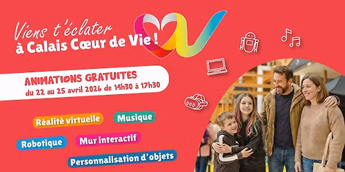 Animations Num\u00e9riques pour tous \u00e0 Calais Coeur de Vie
