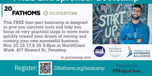 FREE Entrepreneur Bootcamp - Four Sessions