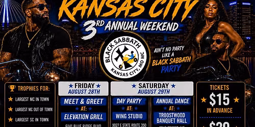 Black Sabbath Kansas City Annual Dance