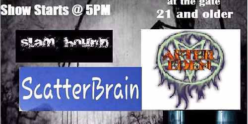 Post-Halloween Party - Bands from 5 till....w\/$10 cover.