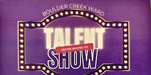 Talent show!