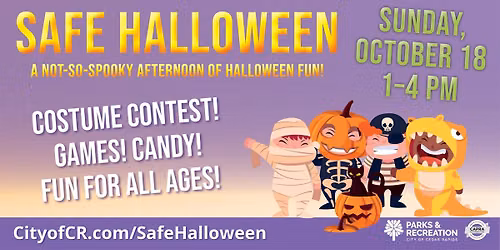 Safe Halloween at Ushers Ferry