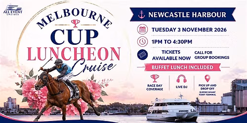 Melbourne Cup Day Luncheon | Newcastle Harbour Cruise