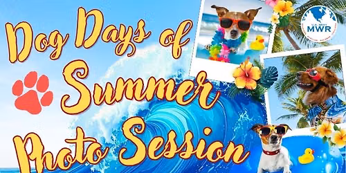 Dog Days of Summer Luau Pictures