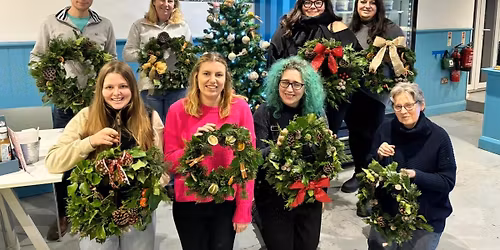 Wreath Making Workshop at Solley's Ice Cream Parlour