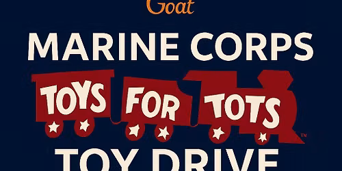 Marine Corps Toys For Tots Toy Drive at The Goat