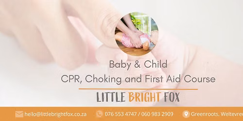 Baby & Child CPR, Choking & First Aid Course