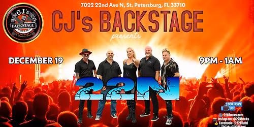 22N LIVE at CJ's Backstage