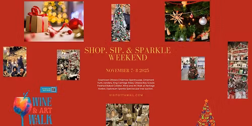 Shop, Sip and Sparkle Weekend