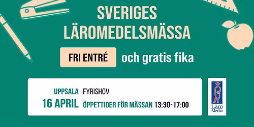 Sveriges L\u00e4romedelsm\u00e4ssa i Uppsala f\u00f6r l\u00e4rare och pedagoger