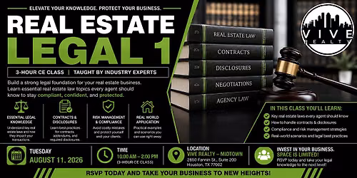 Legal 1 Real Estate CE Course