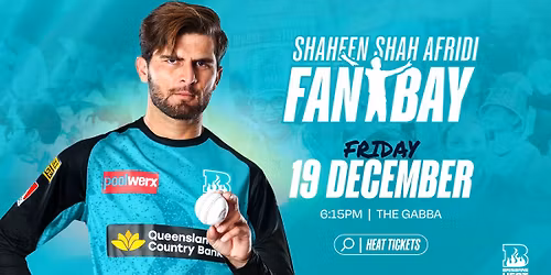 Shaheen Shah Afridi Fan Bay | BBL | Heat vs Scorchers