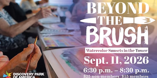 Beyond the Brush: Watercolor Sunsets in the Tower