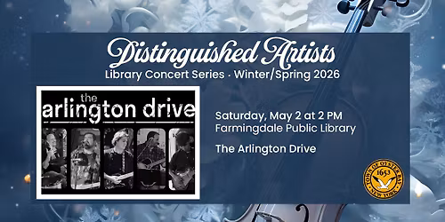 Distinguished Artists: The Arlington Drive