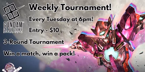 Gundam Card Game Weekly Tournament at Gnome Games Appleton North