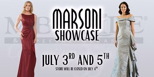 The Marsoni Showcase at MB Bride \u2728