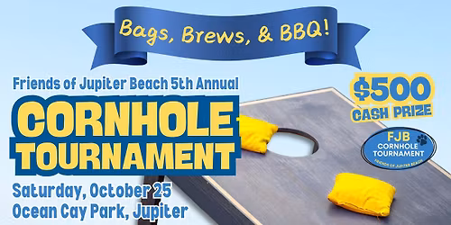 Friends of Jupiter Beach Cornhole Tournament