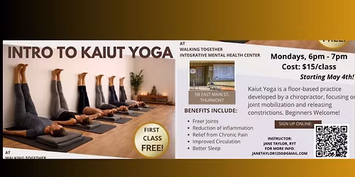 Intro to Kaiut Yoga w\/ Jane Taylor, RYT
