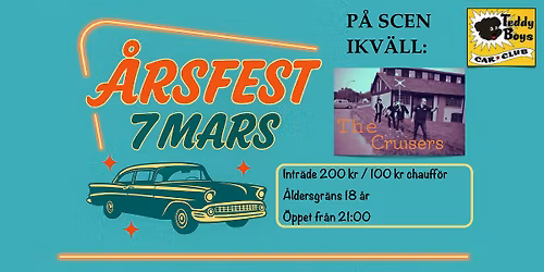 \u00c5rsfest 7 Mars!