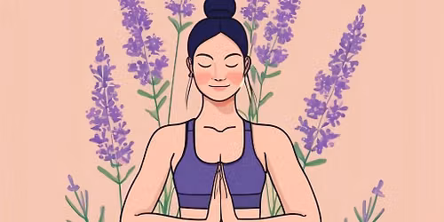 Yoga with Alli in the Lavender Field