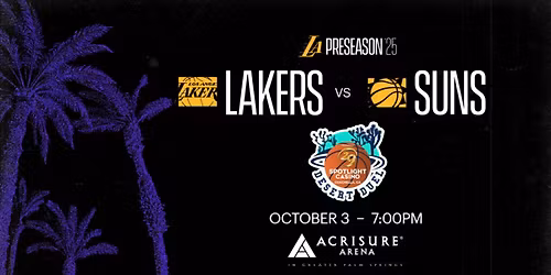 Los Angeles Lakers at Phoenix Suns at Mortgage Matchup Center