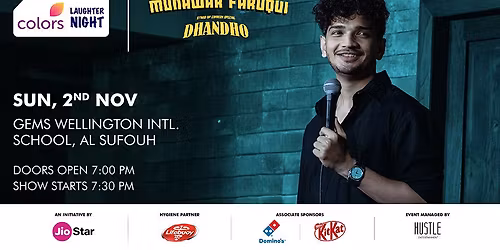 Colors Laughter Night ft. Munawar Faruqui in Dubai