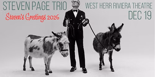 Steven Page Trio: Steven's Greetings 2026