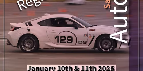 San Diego SCCA Autocross - Jan 10th-11th 2026