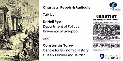 Chartists, Rebels & Radicals - Dr Neil Pye and Constatin Torve