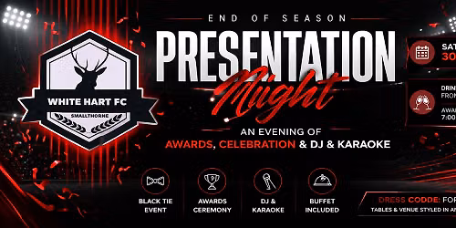 White Hart - Presentation Evening 2026