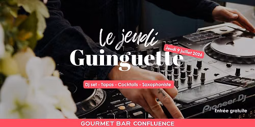 Jeudi Guinguette : Dj set & saxophoniste
