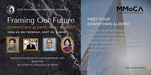 Framing Our Future: Downtown Alders Meet & Greet