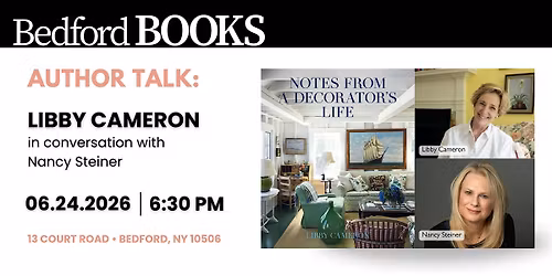 Author Talk: Libby Cameron