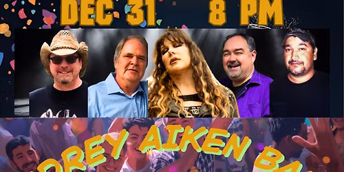 NYE celebration at Ace Tavern! Rock in the new year with Audrey Aiken Band