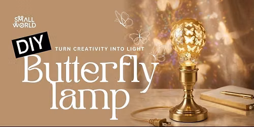 DIY Butterfly Lamp