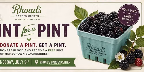 Pint for a Pint Blood Drive