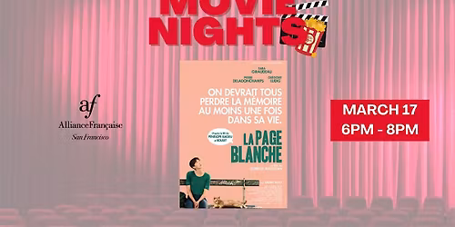 Movie Night : La Page Blanche (Eloise's Journey) - March 17,  2026