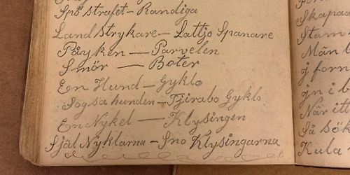 Resandefolkets dag: Sp\u00e5r av resandefolket i arkiven