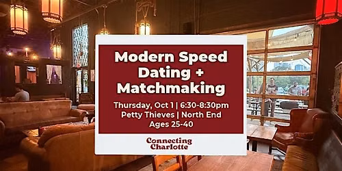 Modern Speed Dating + Matchmaking | 25-40 | Hetero Matches